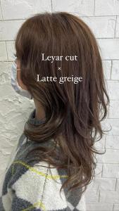 大人気　レイヤーカット×ラテグレージュ - archange by anyhow 川口駅東口掲載