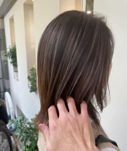 白髪ぼかしハイライト - Hair Salon Leaf掲載