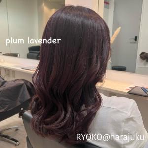 【担当RYOKO】plum lavender - W(ワット)原宿店掲載