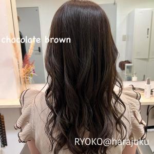 【担当RYOKO】chocolate brown - W(ワット)原宿店掲載