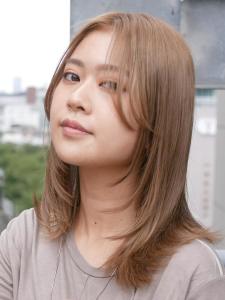 三軒茶屋_レディース_ブロンド_レイヤー - HAIR & MAKE EARTH 三軒茶屋店掲載