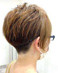 【RATIO 国分寺 渡邊陽平】刈り上げ白髪ぼかしアシメ！4 - RATIO HAIR DESIGN掲載