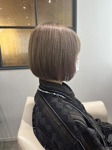 美髪/大人かわいい/こなれミディ/サンドベージュ - ブリーチ&トリートメント&ショート HETTU 仙台駅前店掲載