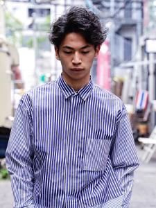 黒染め　ツイストスパイラルパーマ - 男性専門美容室 growth 博多店掲載