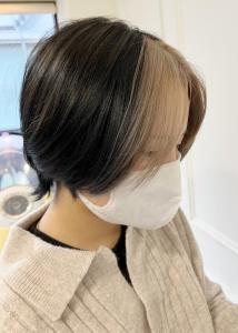 ショートウルフ+フェイスフレーミング - Hair studio Olive 心斎橋店掲載