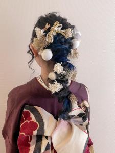 着物に合うヘアスタイル - EMU international 春日部本店掲載