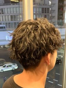 スパイラルパーマセンターパート/港区/六本木/メンズパーマ - ヒロ銀座ヘアーサロン 麻布乃木坂 六本木駅前店掲載