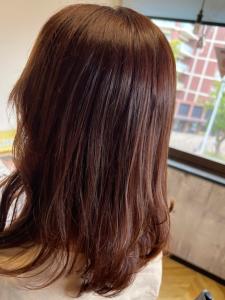 こっくりオレンジブラウン - ROCA by teatro hair salon掲載