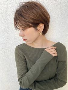 小顔ショート ミストバング 大人ショート  - ALLYS shibuya掲載