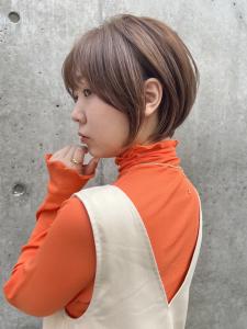 ショート　髪質改善 イルミナ 白髪染め 白髪ぼかし 前髪  - Reve by Lond掲載