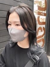 くすみブルージュ - hair lounge ungu掲載