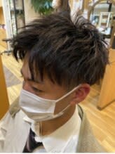 アップバング　ツーブロック　ショート - friend's 手稲店掲載