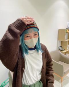 ブリーチライムグリーンカラー - marju銀座掲載