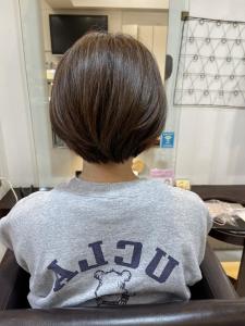 美髪イルミナカラーで白髪染め