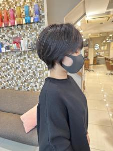 束感の出やすいコンパクトショート　マッシュアッシュブラウン - Neolive aim 横浜店掲載