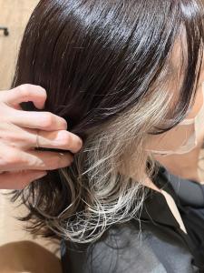 【Luccica】グレーパープル×ホワイト - Luccica hair&spa掲載