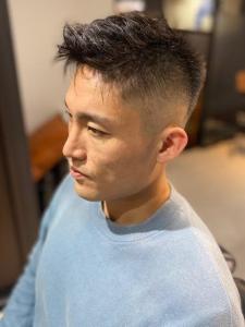 大人の刈り上げスタイル - BARBER-BAR 四谷店掲載