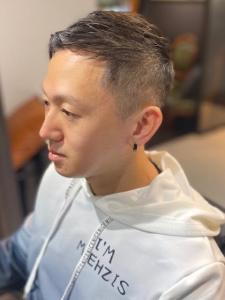 大人の刈りソフト上げスタイル - BARBER-BAR 四谷店掲載