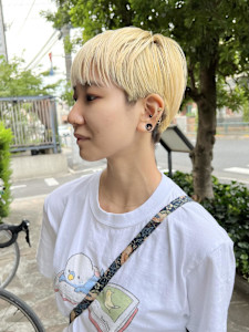 ハイトーンショート - shell吉祥寺【白髪ぼかし/ハイライト/髪質改善/縮毛矯正/ショート】掲載