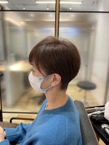 【篠原】大人世代向け耳かけショート白髪ぼかし - PORT掲載