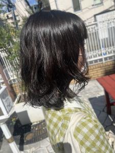 ミディアムパーマスタイル - HAIR & MAKE EARTH 高田馬場店掲載