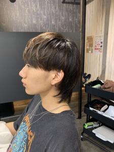 マッシュウルフ - feel by feel hair掲載