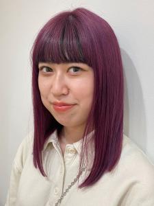 ピンクラベンダー×ロブ - e.m.a PREMIUM BEAUTY SALON掲載