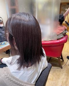 西梅田/ボブ/グレーベージュ/白髪ぼかし【Attirer飯田 - Hair salon Attirer掲載