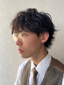 スパイラルパーマスタイル - Men's Salon bloc掲載