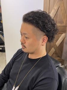 オールバック　ハードツイストスパイラルパーマ - ドルクス日本橋掲載