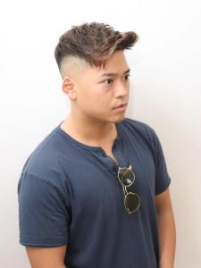 20代～30代オススメロンポワフェード - @110 BARBER SHOP 長浜店掲載