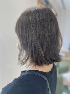 アッシュベージュ×外ハネボブ - CHARME by Lu'ce coco掲載