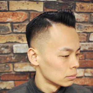0mmスキンフェード×サイドパート - Y's BARBER GINZA 御茶ノ水店掲載