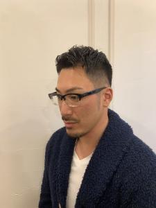 大人フェード×アップバング×メンズショート - Y's BARBER GINZA 御茶ノ水店掲載