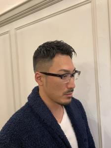 大人フェード×アップバング×メンズショート - Y's BARBER GINZA 御茶ノ水店掲載