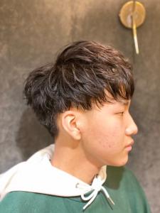ツーブロックパーマスタイル - ヒロ銀座ヘアーサロン銀座一丁目店掲載