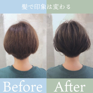 髪で印象は変わる - VoguA掲載