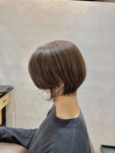 【篠原】直毛でお悩みの方におすすめ丸みショート - PORT掲載