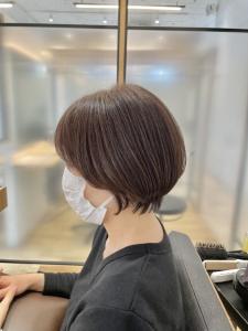 【篠原】どこから見ても丸みシルエットショートボブ - PORT掲載