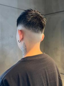 フェードスタイル　メンズショート　黒髪【札幌】 - THIS IS BARBER掲載