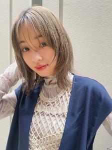 【LeCoeur】スモーキーグレージュのウルフレイヤー - Le Coeur掲載