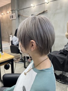 ショート×ホワイトシルバー - ペスカ 長町南店掲載