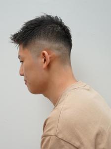 30代～40代オススメ　フェザーアップバング - @110 BARBER SHOP 長浜店掲載