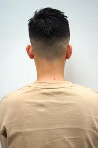 30代～40代オススメ　フェザーアップバング - @110 BARBER SHOP 長浜店掲載