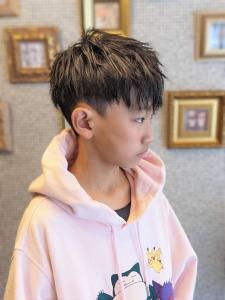 中学生カット - @110 BARBER SHOP 長浜店掲載