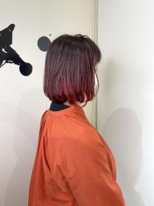 インナーカラー　レッド　20代/30代/40代 - EMU international 白岡 CUTE店掲載
