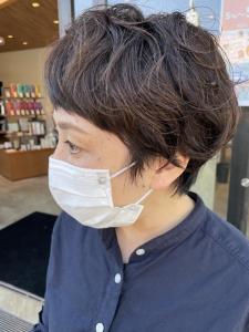 40代大人可愛いショートボブ☆山之内 - SARA Beauty Sight 志免店掲載