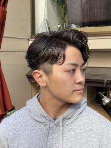 日本橋ワンカールパーマ　爽やか刈り上げアップバング - ドルクス日本橋掲載