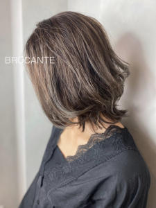ナチュラル ミディアム 外はね ニュアンスカラー - BROCANTE LUXBEブロカントラックスビー立川北口店掲載