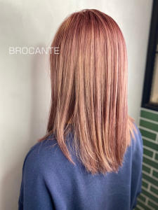 wカラー ピンク ケアブリーチ pink 韓国 派手髪 - BROCANTE LUXBEブロカントラックスビー立川北口店掲載